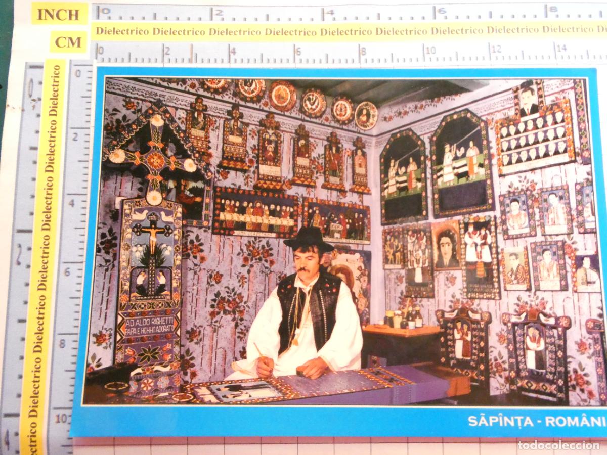 Postais: POSTAL DE RUMAN&Iacute;A. SAPINTA. ARTESAN&Iacute;A TIPISMO FOLKLORE. 824