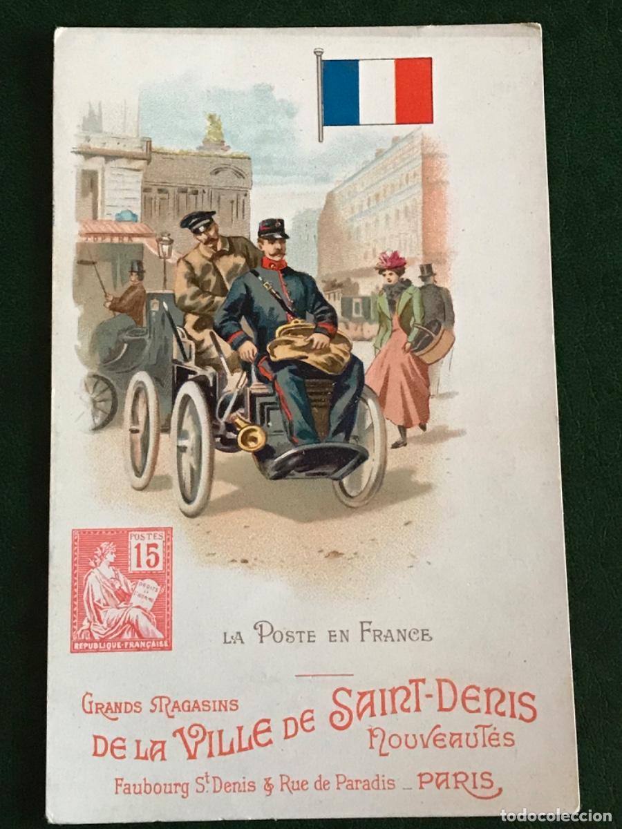 Postcards: Postal Francia A La Ville de Saint-Denis Nouveautes Paris