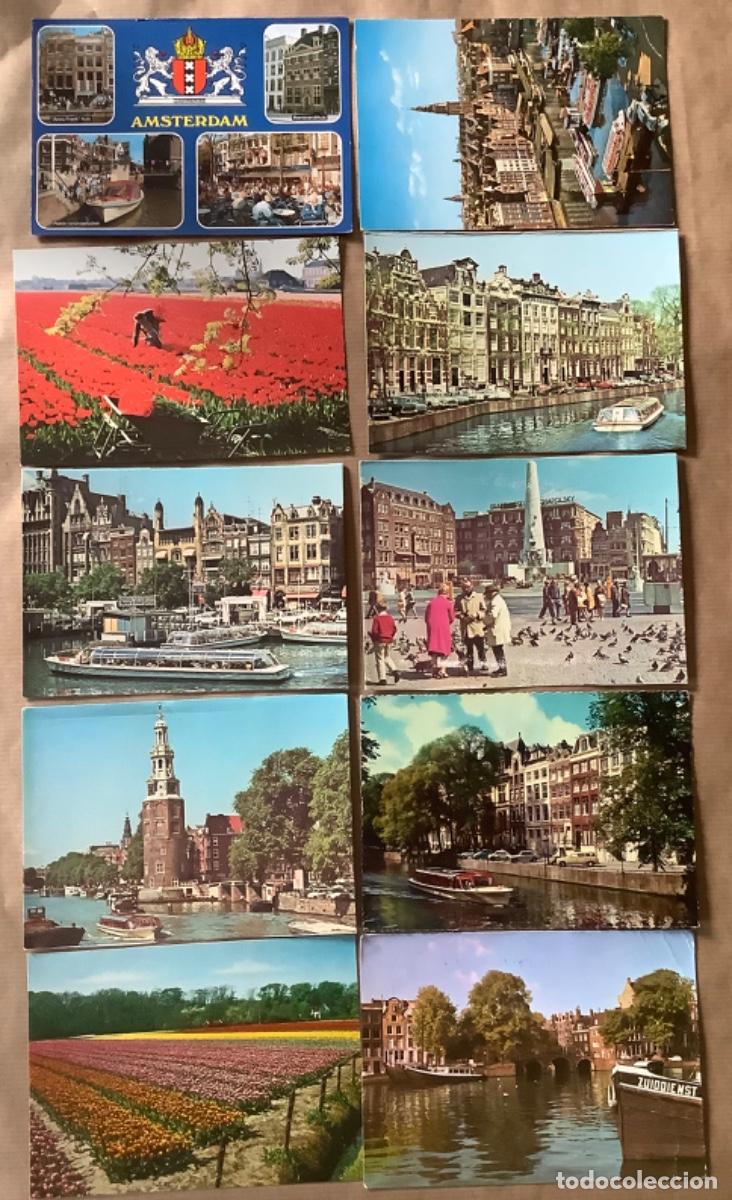 Postales: 10 POSTALES HOLANDA, AMSTERDAM - Foto 1