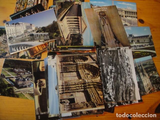 Postais: francia - lote de 100 postales