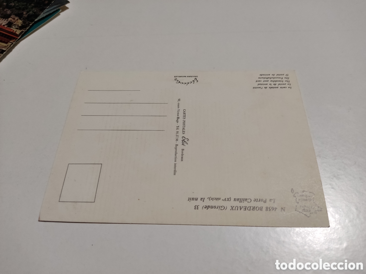 Postales: Postal Burdeos - Foto 2