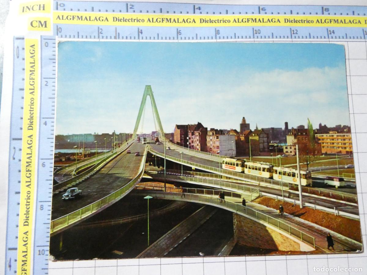 Postales: POSTAL DE ALEMANIA COLONIA K&Ouml;LN SEVERINSBR&Uuml;CKE. TRANV&Iacute;A. 885