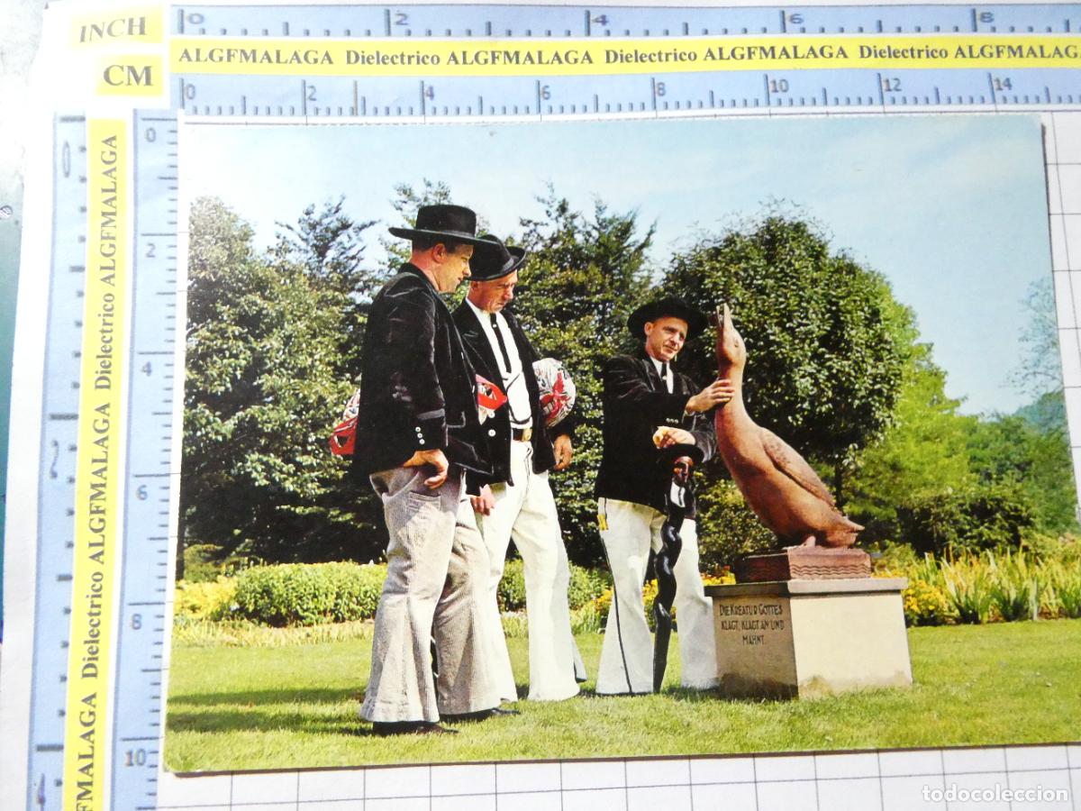 Cartoline: POSTAL DE ALEMANIA FOLKLORE TIPISMO ALEM&Aacute;N HAMBURGER ZIMMERLEUTE . 888