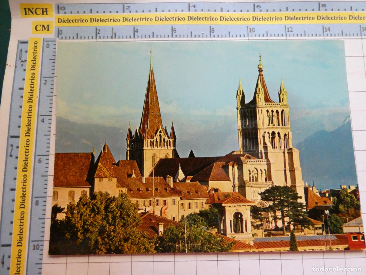 Postais: POSTAL DE SUIZA. CATEDRAL DE LAUSANA. 1357