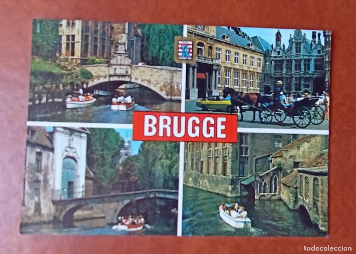 Postales: Targeta postal B&eacute;lgica- Brugge - Foto 1