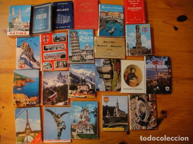 Postales: 22 bloc de postales de europa - tama&ntilde;o peque&ntilde;o
