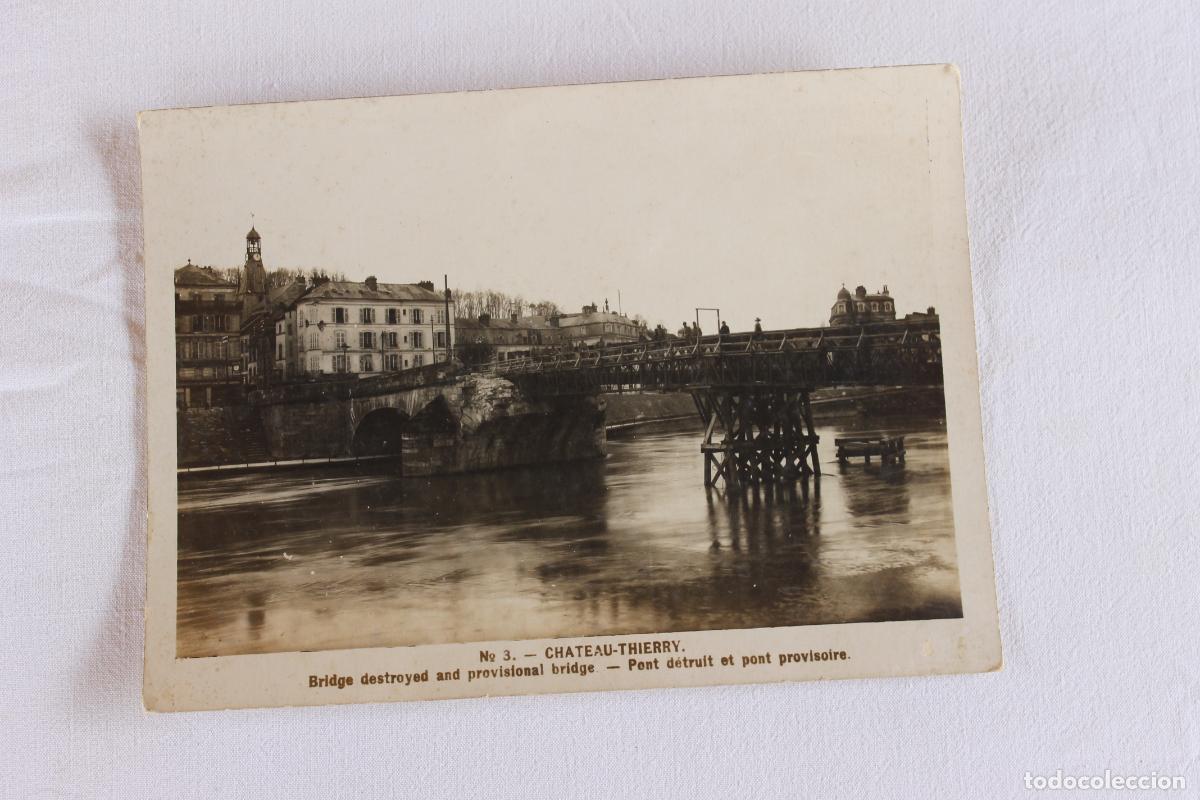 Postales: POSTAL FOTOGRAFICA CHATEAU THIERRY PONT DETRUIT