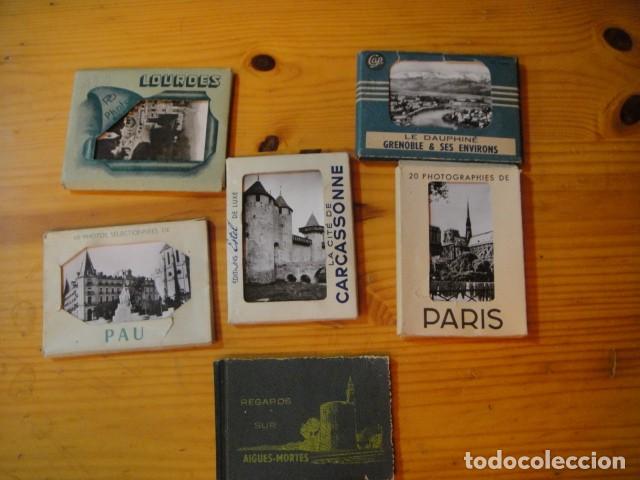 Postales: 6 bloc de postales de francia tama&ntilde;o peque&ntilde;o
