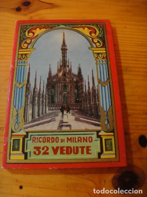 Postais: ricordo di milano - bloc con 32 vistas