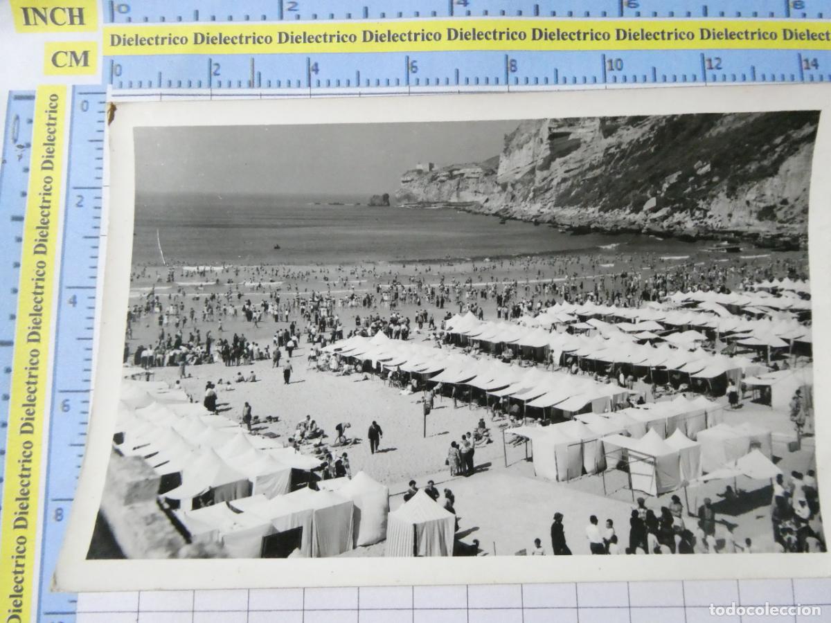 Cartes Postales: ANTIGUA POSTAL DE PORTUGAL. NAZAR&Eacute; PRAIA DE BANHOS. 4072