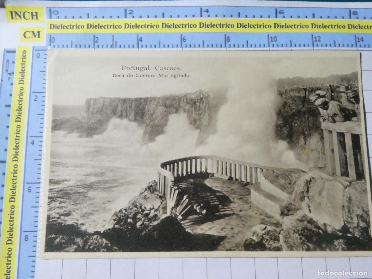 Postales: ANTIGUA POSTAL DE PORTUGAL. CASCAIS CASCAES BOCA DO INFERNO. 4082