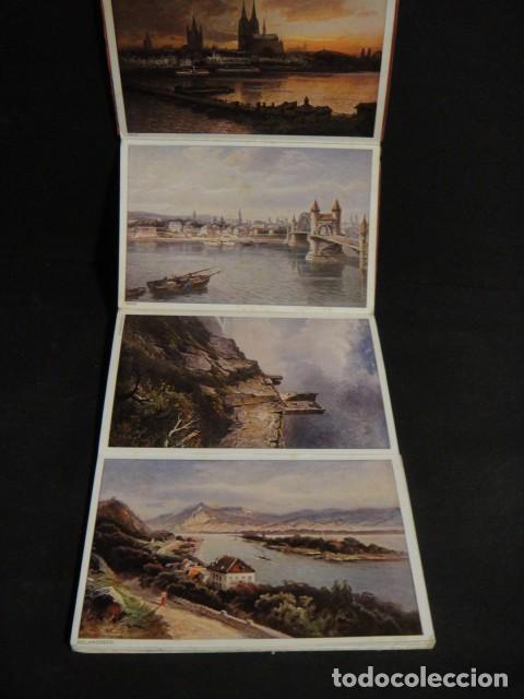 Postais: alemania , ciudades y paisajes del rhin - bloc de 20 postales