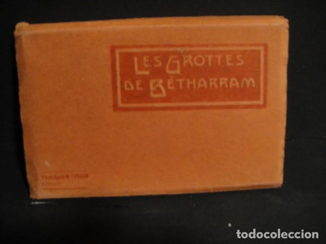 Postcards: las grutas de betharram - francia - bloc de 24 postales
