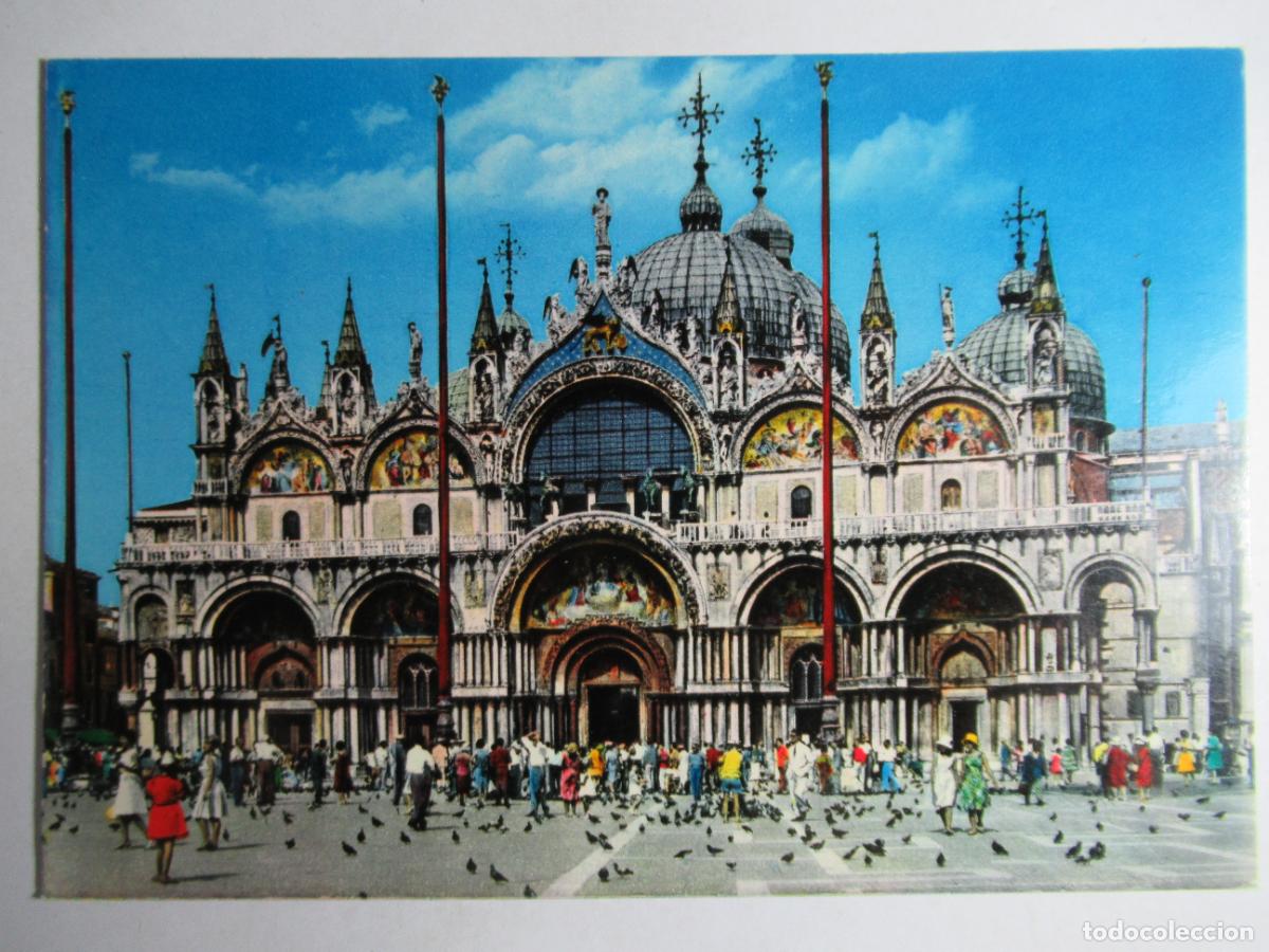 Postales: Venezia - S. Marco. La Basilica - Foto 1