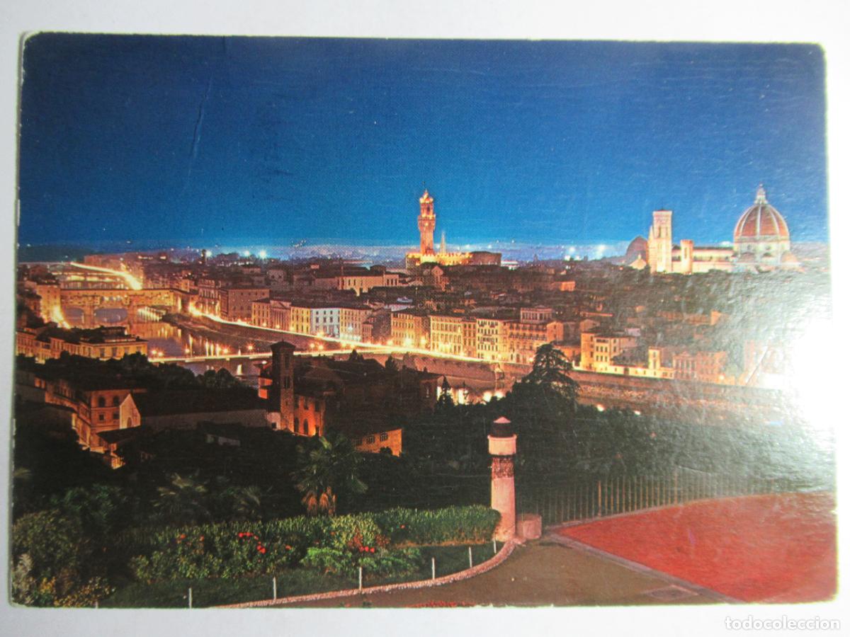 Postales: Firenze - Panorama Notturno - Foto 1