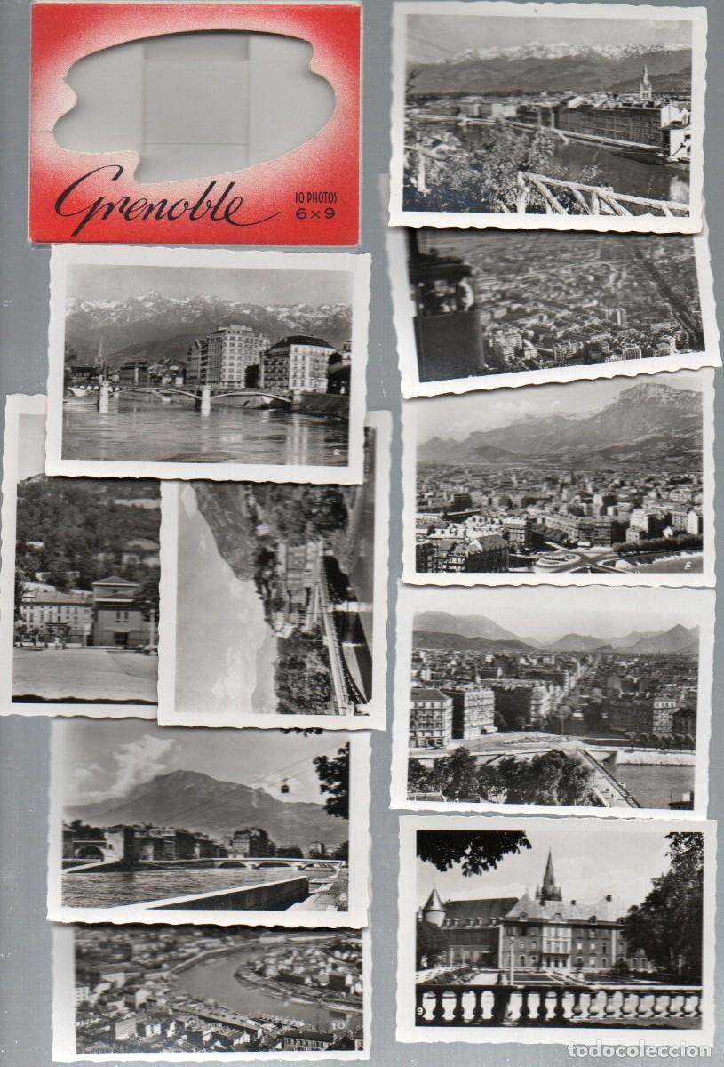 Postais: CARTERITA CON 10 FOTOS (6 X 9 CM) DE GRENOBLE. EDITIONS D'ART ANDRE. NUEVAS. SIN CIRCULAR.