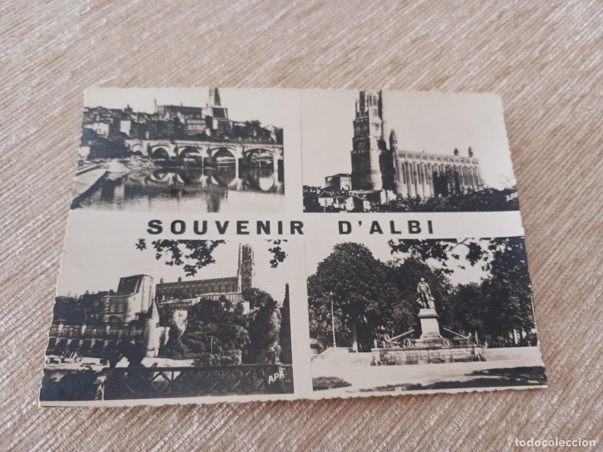 Postales: souvenir d&acute;albi, tarn, ed. apa - poux, circulada 1955