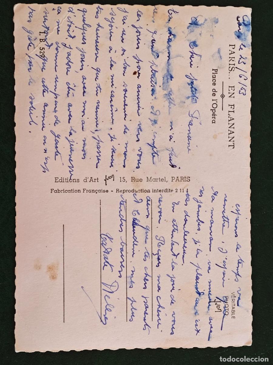 Postales: Postal de Francia &Oacute;pera - Foto 2