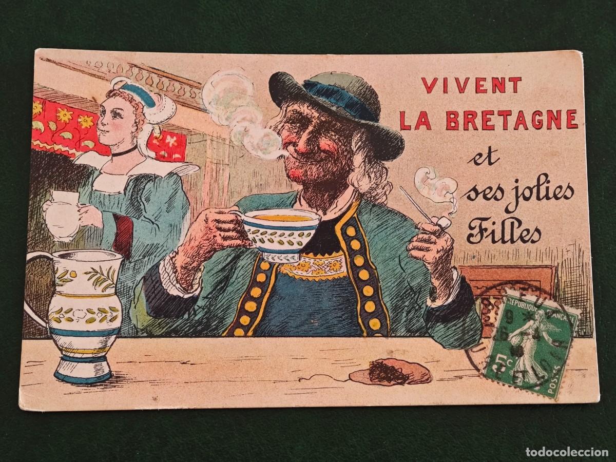 Postales: Postal de Francia Dibujos
