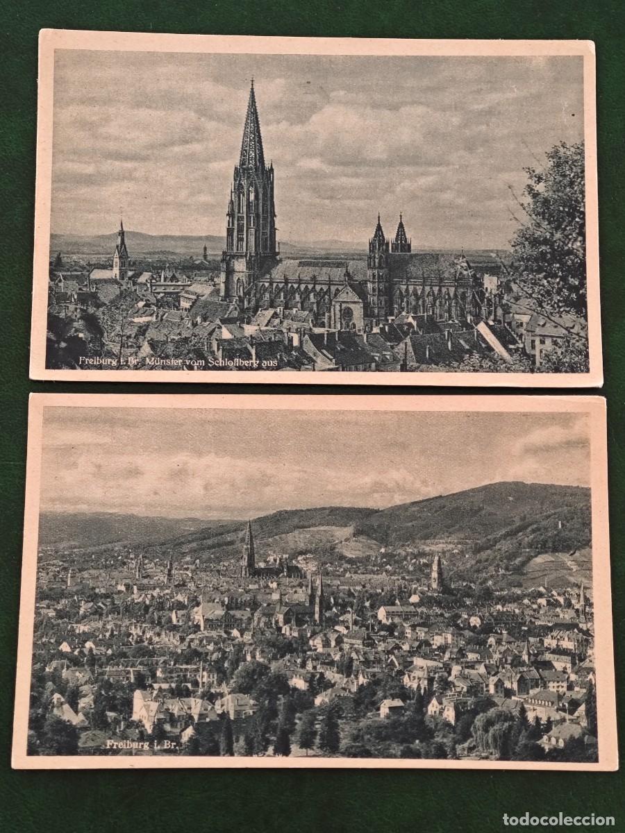 Postkarten: 4 Postales Antiguas de Alemania