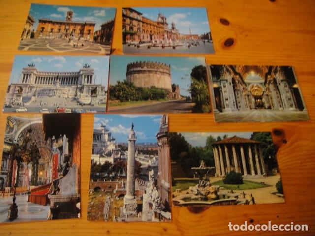 Postales: roma - lote de 50 postales - Foto 6