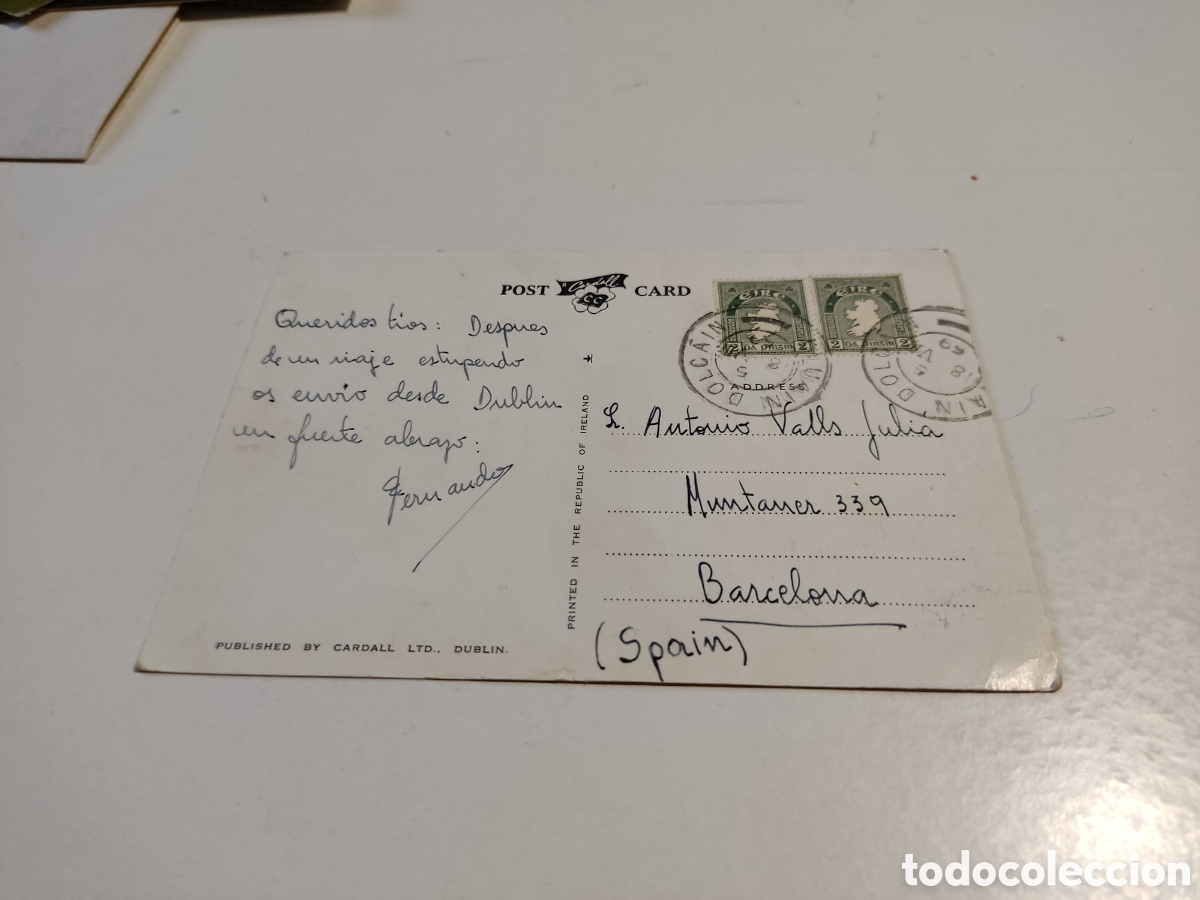 Postales: Postal Dubl&iacute;n eire O,Connell bridge - Foto 2
