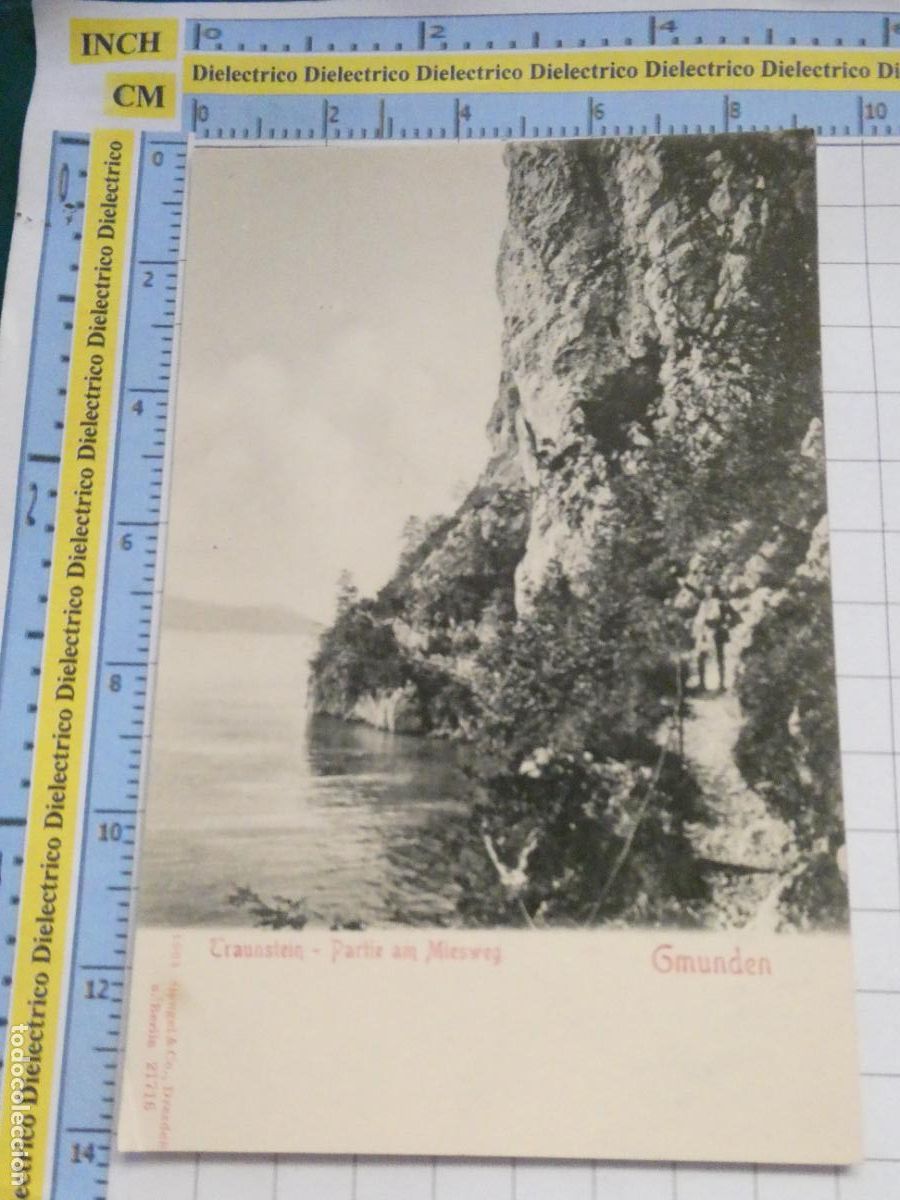 Postales: ANTIGUA POSTAL DE AUSTRIA SIGLO XIX - 1905. GMUNDEN TRAUNSTEIN PARTIE AM MIESWEG. 3568