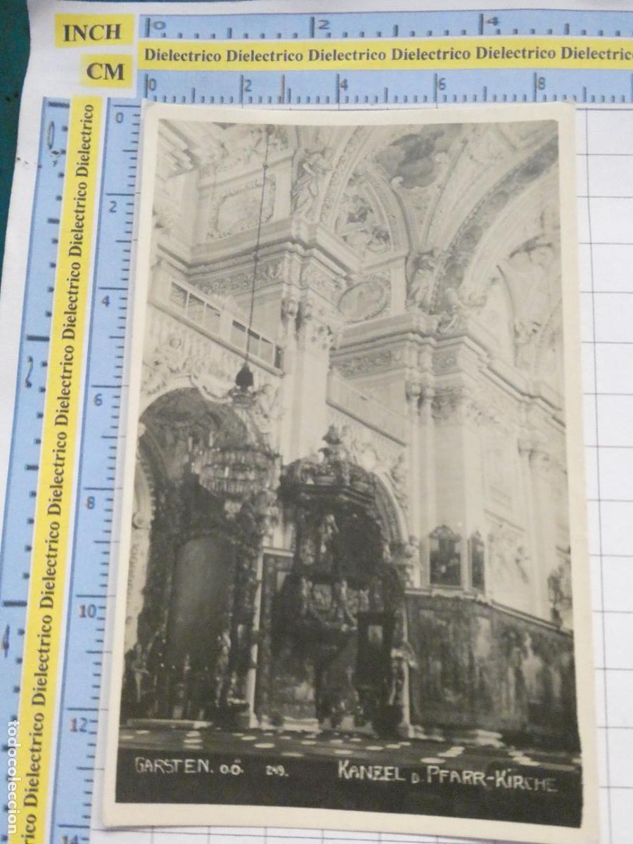 Postales: ANTIGUA POSTAL DE AUSTRIA GARSTEN KANZEL PFARR KIRCHE 3570