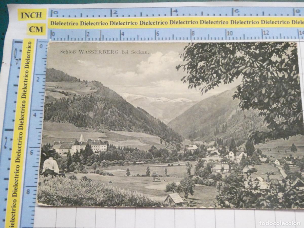 Postais: ANTIGUA POSTAL DE AUSTRIA SCHLOSS WASSERBERG BEI SECKAU. 3574