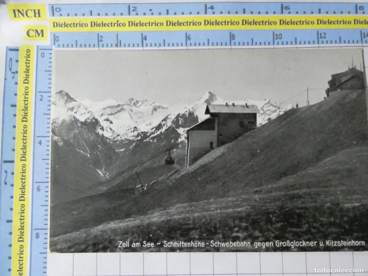 Postales: ANTIGUA POSTAL DE AUSTRIA. ZELL AM SEE SCHMITTENH&Ouml;HE FUNICULAR. 3582