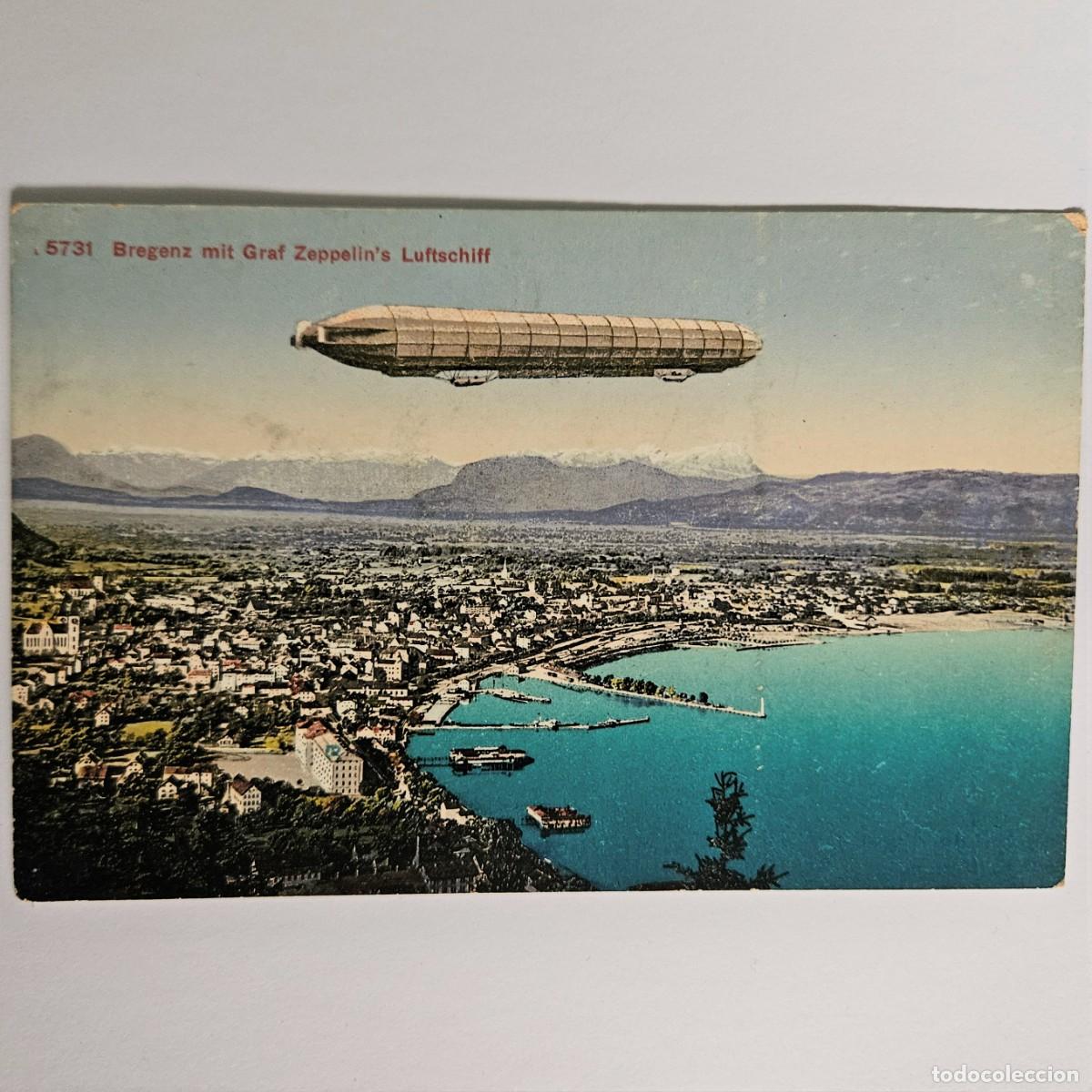 Postales: Orginal postal de &rdquo;Graf Zeppelin&rdquo;. 1911 - Foto 1