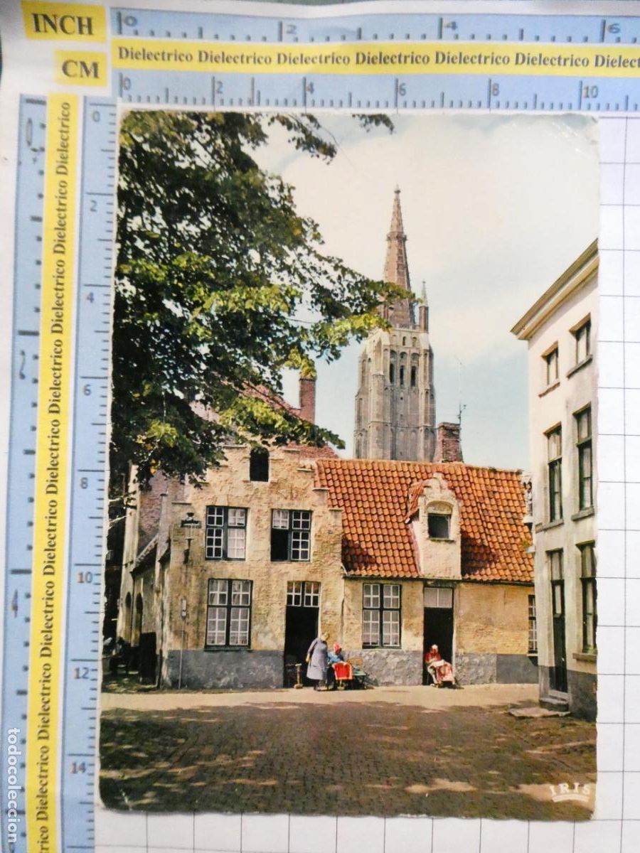 Cartoline: POSTAL DE B&Eacute;LGICA. BRUJAS BRUGGE BRUGES. MUJERES ENCAJERAS ARTESANAS . 2222