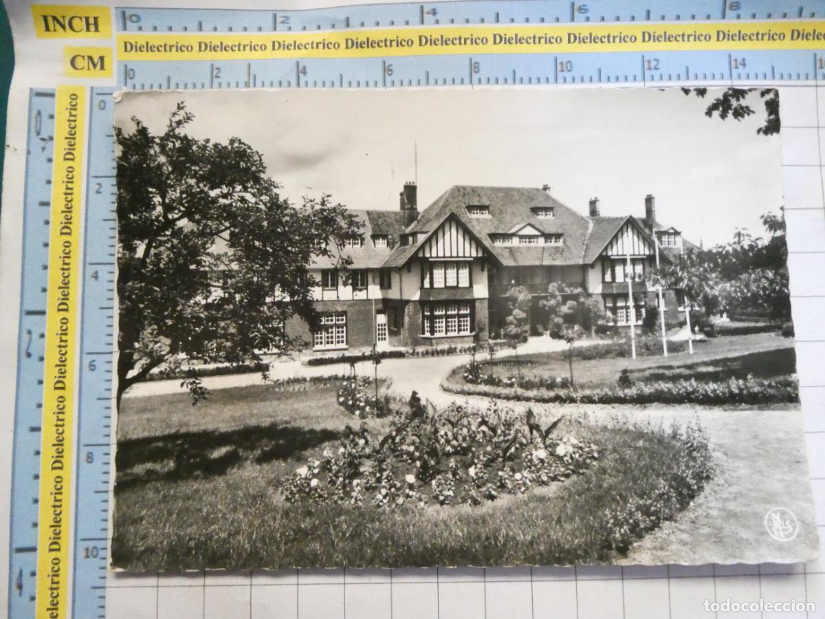 Postales: POSTAL DE B&Eacute;LGICA. VOORGEVEL STUDIEHUIS ACV TER NOOD OVERIJSE. 2232