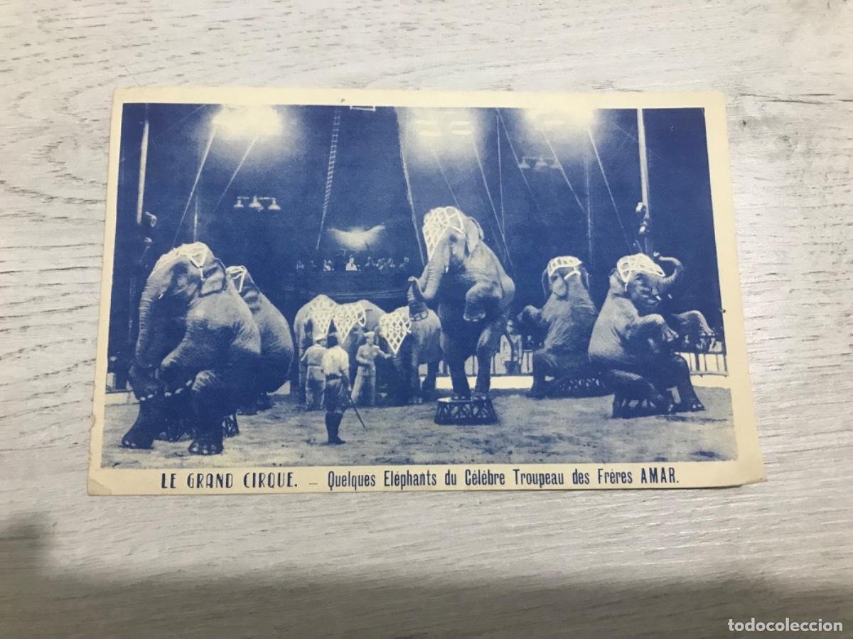 Postcards: Antigua postal El gran circo