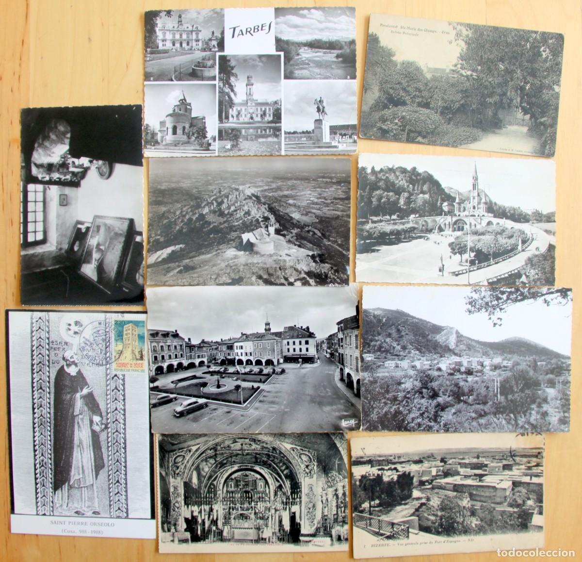 Postales: LOURDES, TARBES, ETC.: LOTE 10 POSTALES