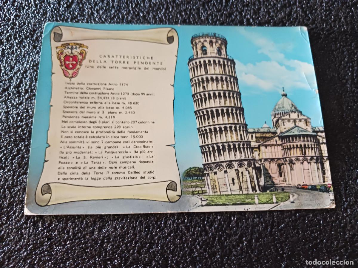 Postcards: caratteristiche della torre, ed. G.S., circulada 1963