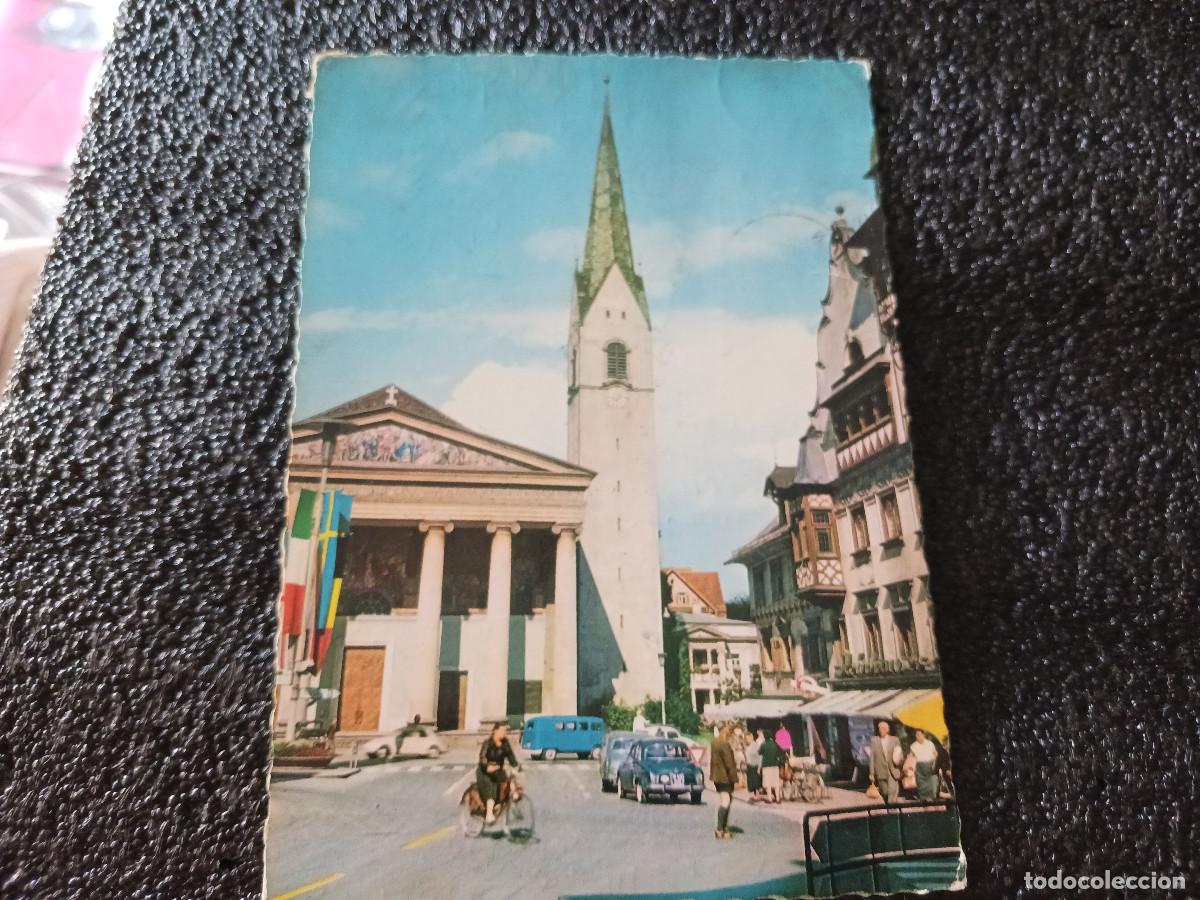 Cartoline: 585 messestadt markplatz, circulada 1964