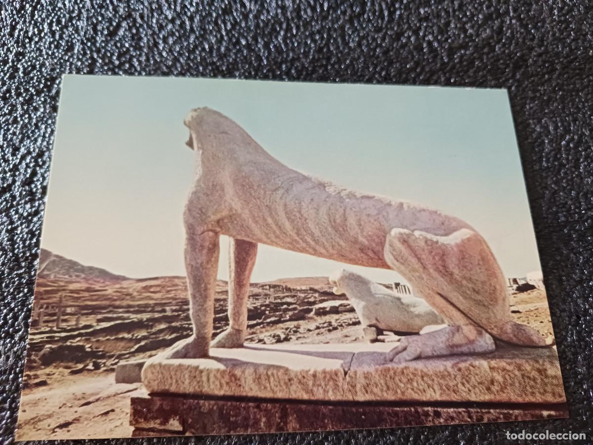 Cartoline: los maestros, delos, leones, ed. a. egger, colonia