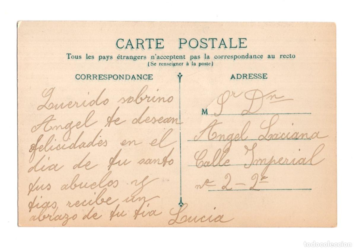 Postales: BIARRITZ. AVENIDA DEL PALACIO. - Foto 2