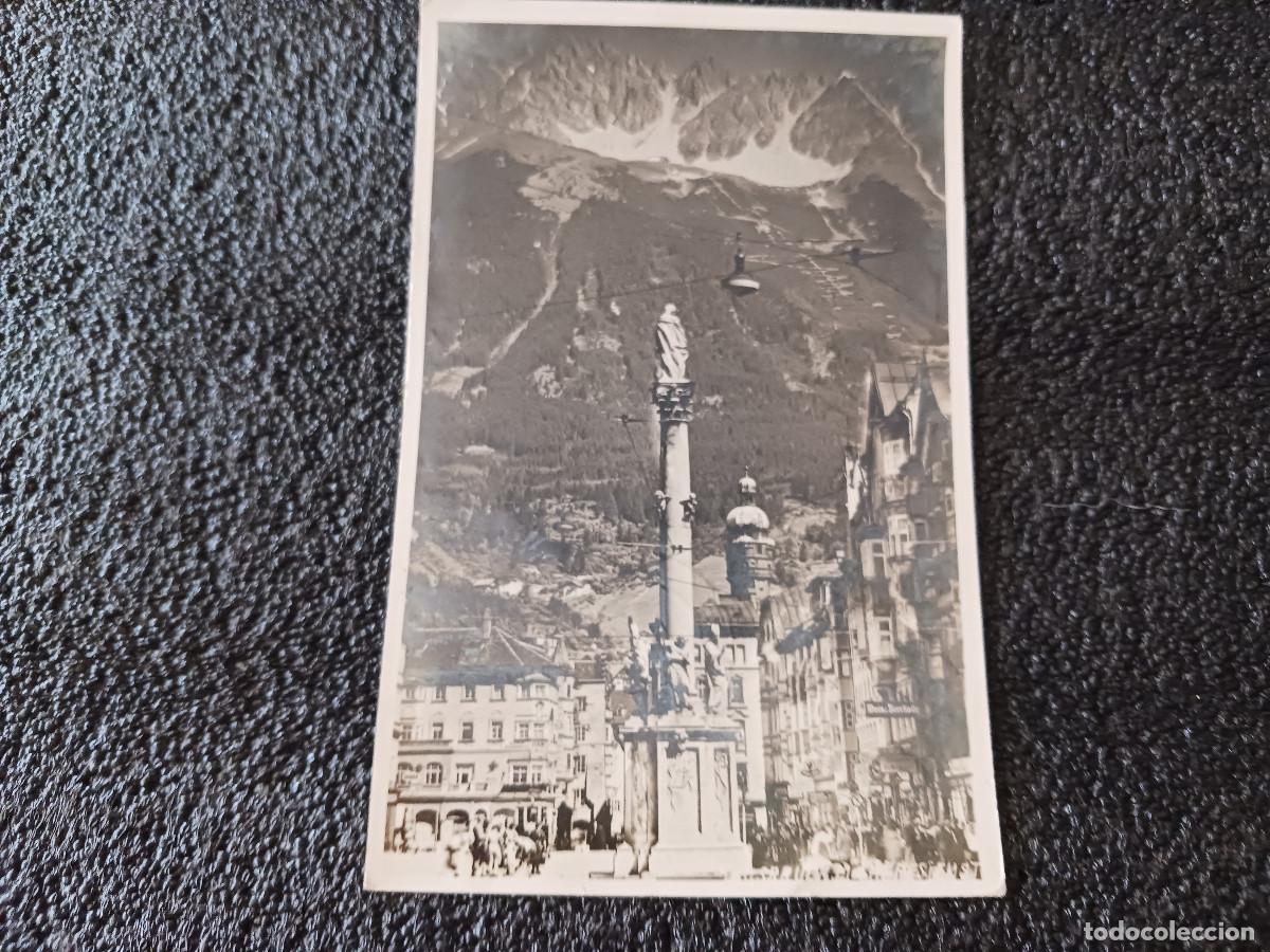 Postkarten: innsbruck circulada 1947, con sellos de austria
