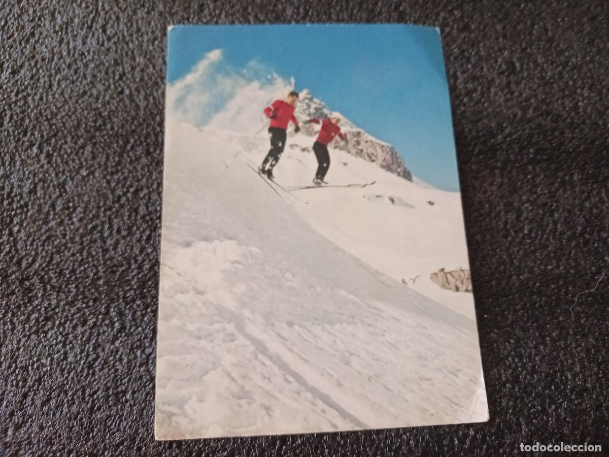 Cartoline: gelandesprung ski club, circulada 1964
