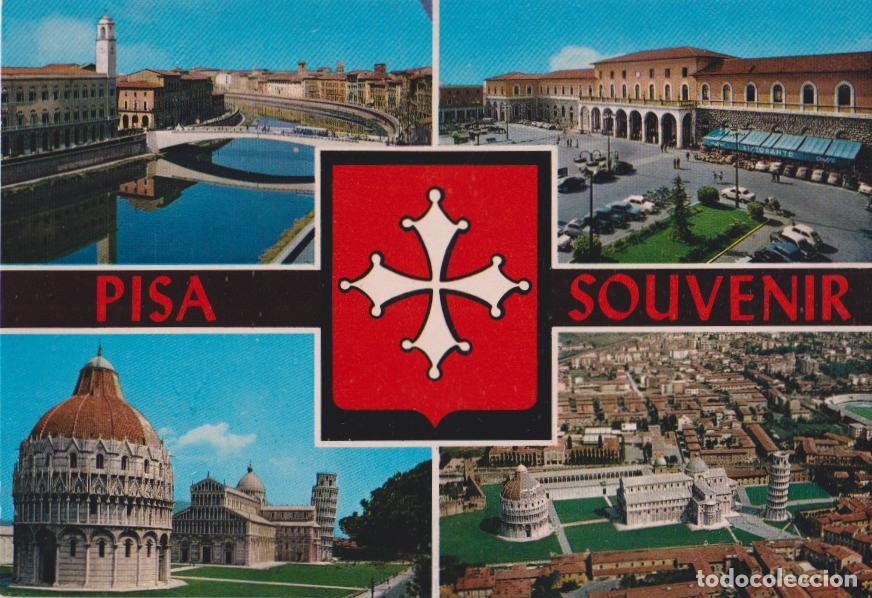 Postcards: ITALIA, PISA, SOUVENIR - EDIZIONI MARTA SCARLATTI 14 - S/C