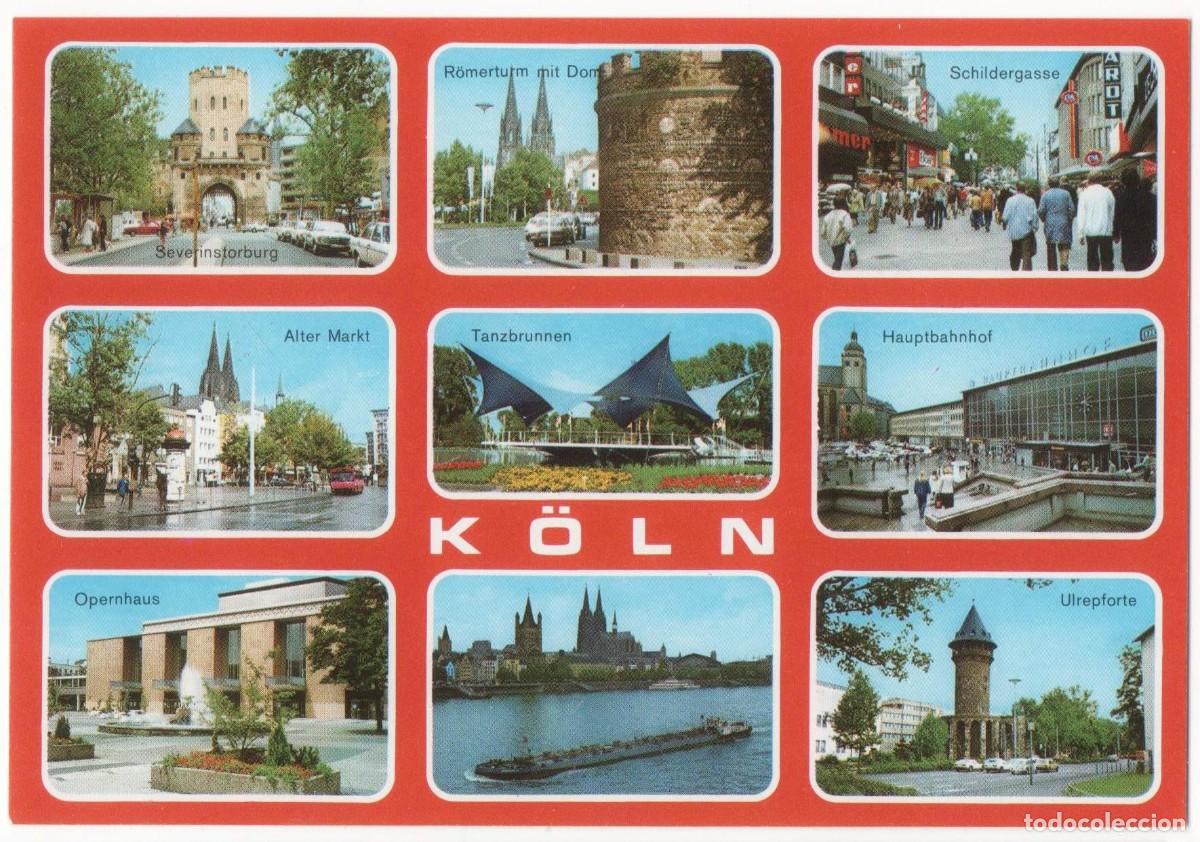 Postales: Colonia-Alemania-sin circular-