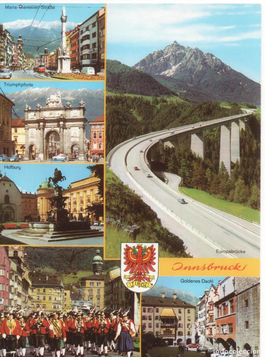 Postales: Innsbruck-Austria-escrita-