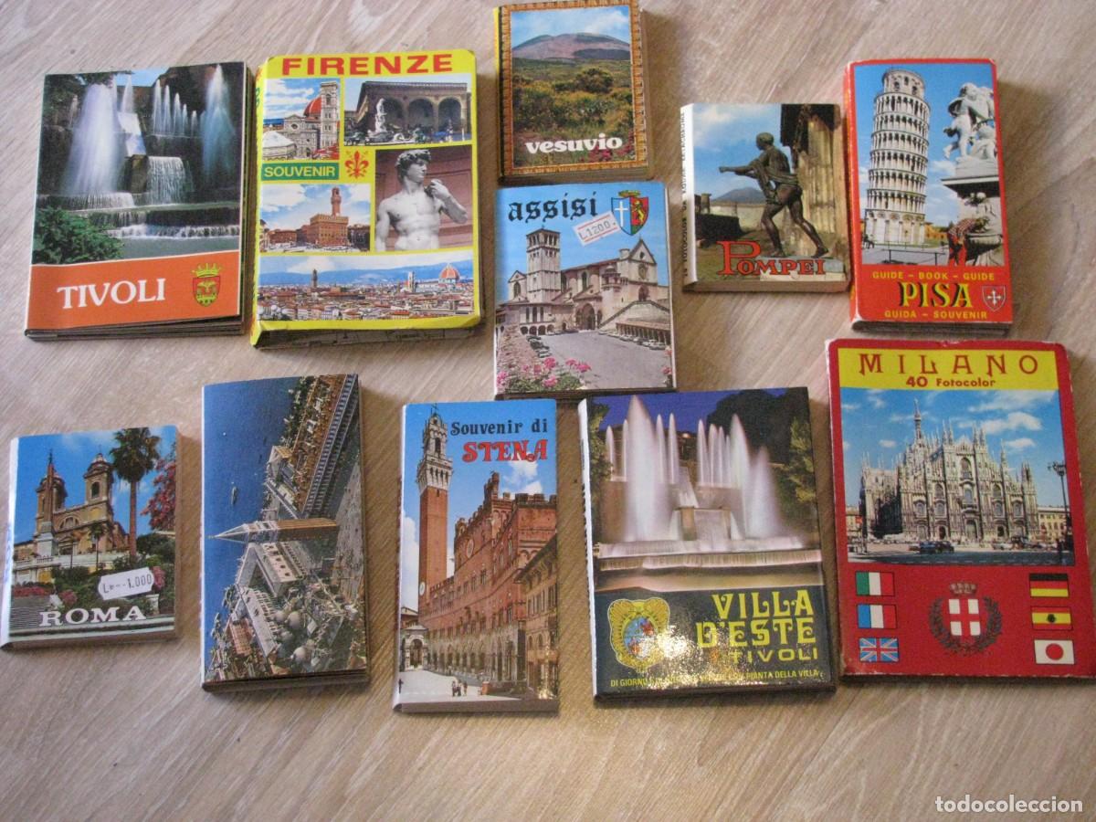Postales: 11 TIRAS DE POSTALES DE ITALIA. DIFERENTES.