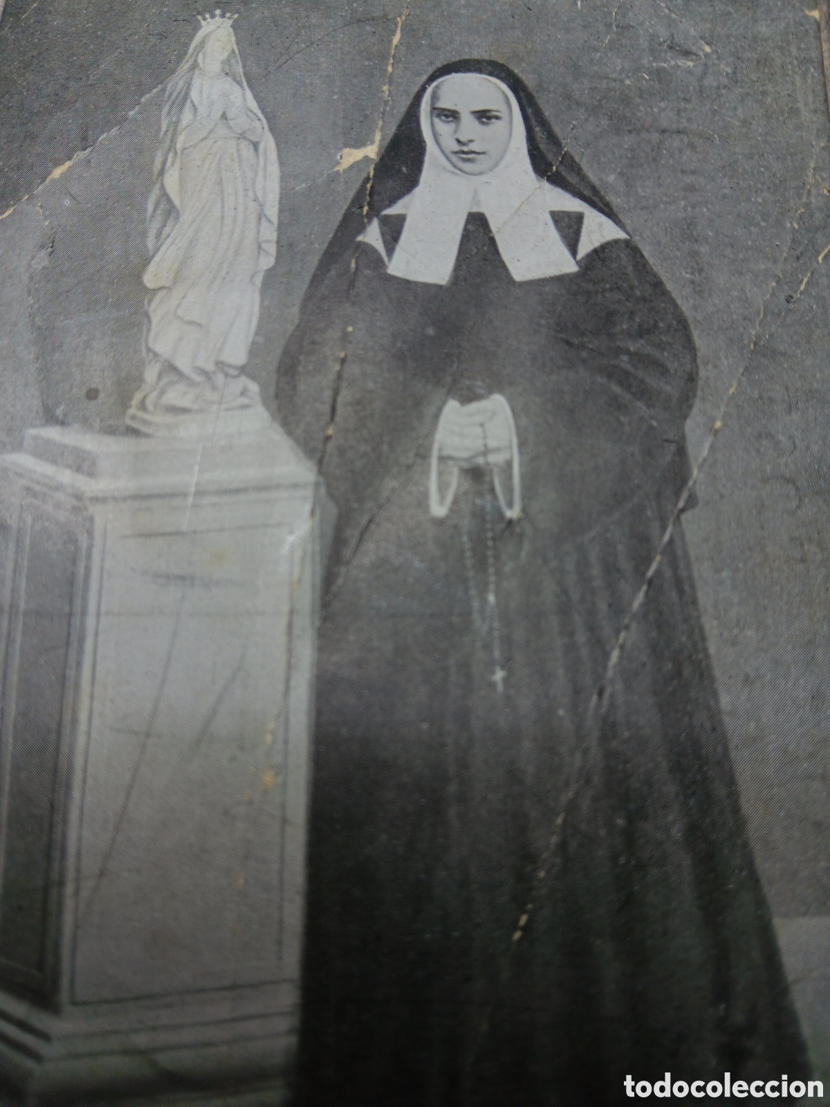 Postales: Postal Lourdes. Bernadette - Foto 1