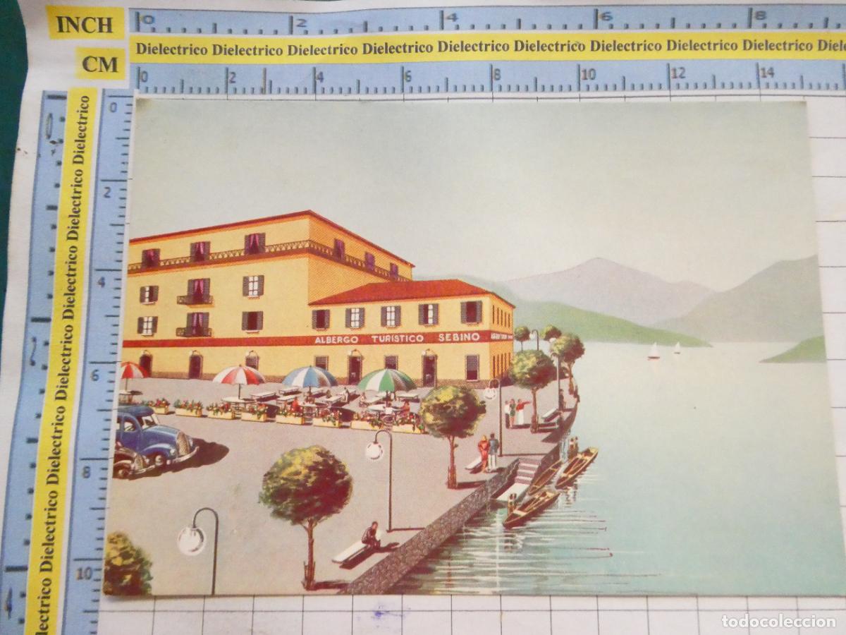 Postcards: POSTAL DE ITALIA. SARNICO ALBERGO RISTORANTE TURISTICO SEBINO LAGO D'ISEO. 172