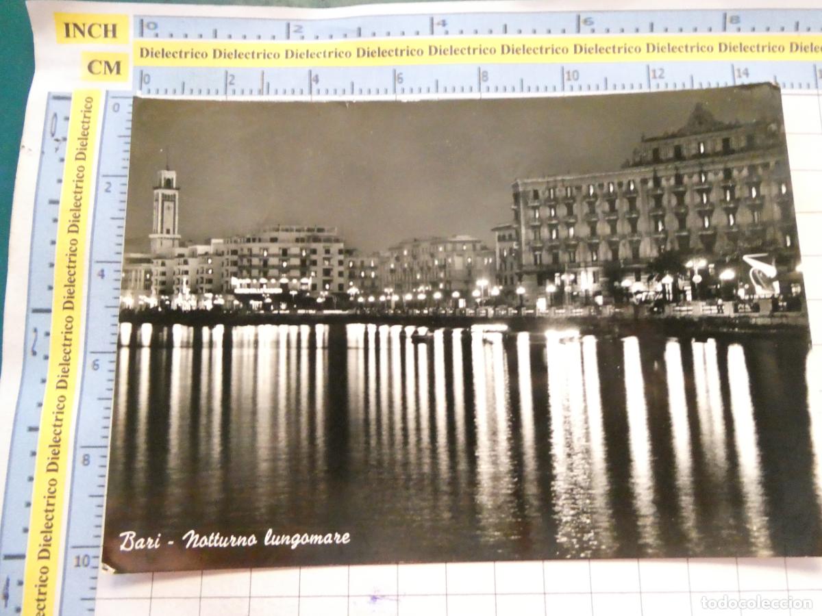 Postais: POSTAL DE ITALIA. BARI NOTTURNO LUNGOMARE. 176