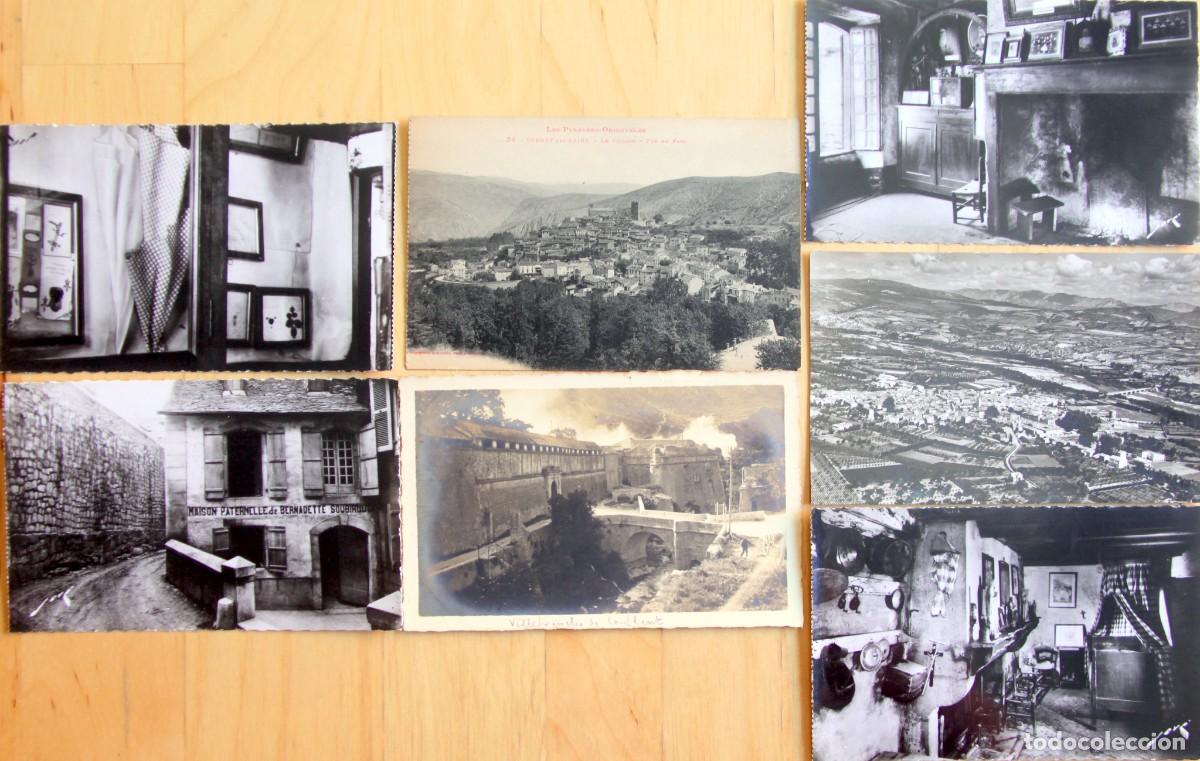 Postales: LOURDES-CONFLENT: LOTE 7 POSTALES desde 1920