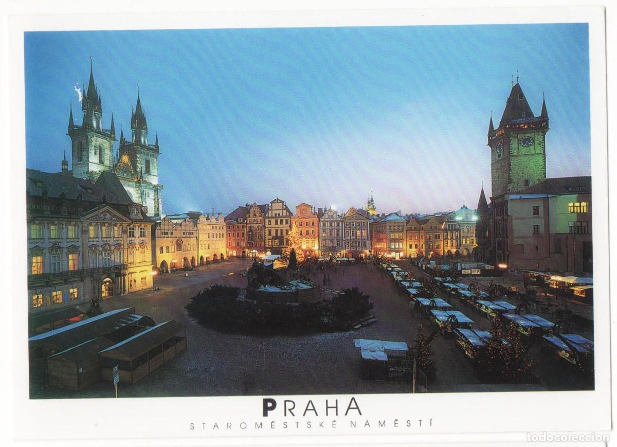 Postales: Praga-Chequ&iacute;a- Escrita- - Foto 1